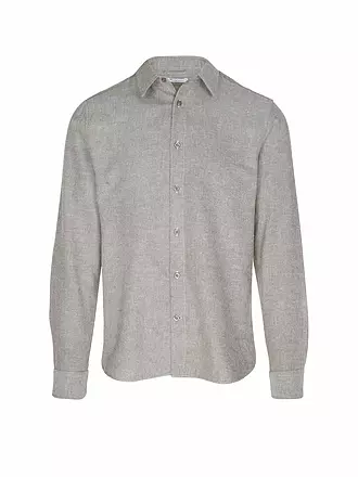 KNOWLEDGE COTTON APPAREL | Chemise en flanelle slim fit | hellgrau